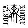 Lorna Shore Deathcore Symbol Throw Pillow Official Lorna Shore Merch