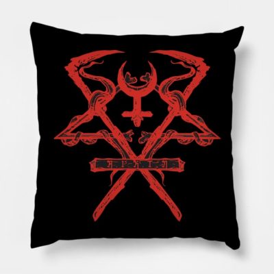 Lorna Shore Throw Pillow Official Lorna Shore Merch