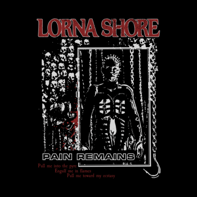 Lorna Retro Shore Hellraiser Throw Pillow Official Lorna Shore Merch