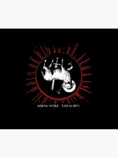 Lorna Shore C'Est L'Enfer Premium Tapestry Official Lorna Shore Merch