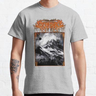 Genres Deathcore Lorna Shore Logo Wallpaper T-Shirt Official Lorna Shore Merch