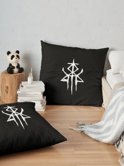 Lorna Shore Throw Pillow Official Lorna Shore Merch