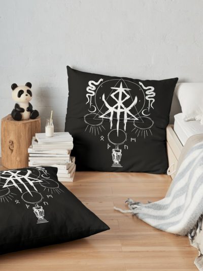 Lorna Shore Merch Lorna Shore Throw Pillow Official Lorna Shore Merch