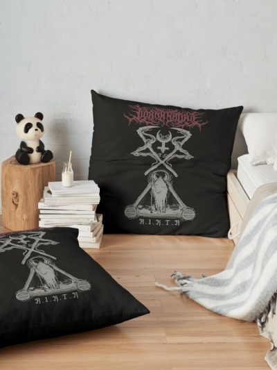 Lorna Shore Merch Lorna Shore Symbol Throw Pillow Official Lorna Shore Merch