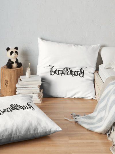 Lorna Shore Throw Pillow Official Lorna Shore Merch