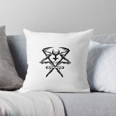 Lorna Shore Throw Pillow Official Lorna Shore Merch