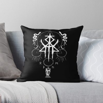 Lorna Shore Merch Lorna Shore Throw Pillow Official Lorna Shore Merch