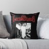 American Deathcore Band Lorna Shore Throw Pillow Official Lorna Shore Merch