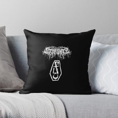 Lorna Shore Throw Pillow Official Lorna Shore Merch