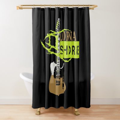 American Heavy Metal Deathcore Music Shower Curtain Official Lorna Shore Merch