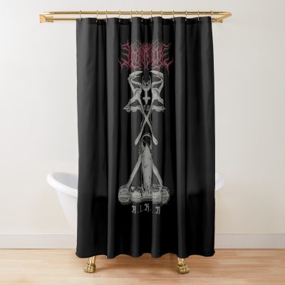 Lorna Shore Merch Lorna Shore Symbol Shower Curtain Official Lorna Shore Merch